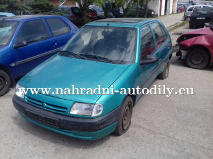 Citroen Saxo zelená metalíza na díly ČB