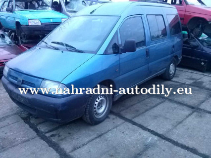 Fiat Scudo modrá metalíza na díly Praha / nahradni-autodily.eu