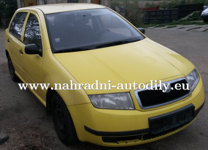 Škoda Fabia hatchback žlutá na díly Brno / nahradni-autodily.eu