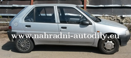 Peugeot 106 šedá metalíza na díly Brno / nahradni-autodily.eu