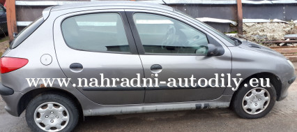 Peugeot 206 šedá metalíza na díly Brno / nahradni-autodily.eu