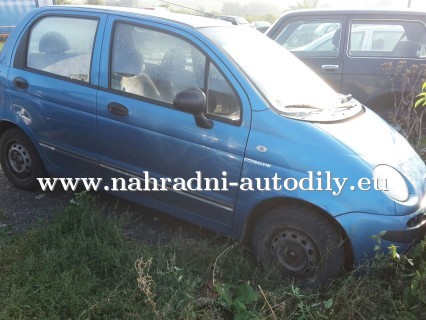 Daewoo Matiz R. V. 1999, benzín, 37 kw Brno na náhradní díly / nahradni-autodily.eu