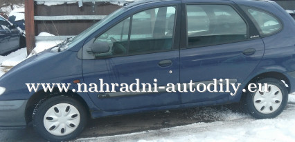 Renault Megane Scenic modrá na díly Brno / nahradni-autodily.eu