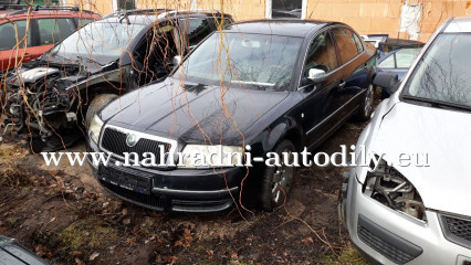 Škoda Superb černá na díly Plzeň / nahradni-autodily.eu Škoda Superb černá na díly Plzeň / nahradni-autodily.eu