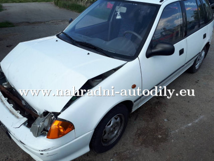 Suzuki Swift bílá na náhradní díly Brno / nahradni-autodily.eu