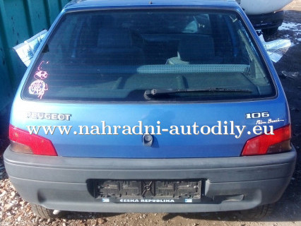 Peugeot 106 modrá na náhradní díly Pardubice / nahradni-autodily.eu