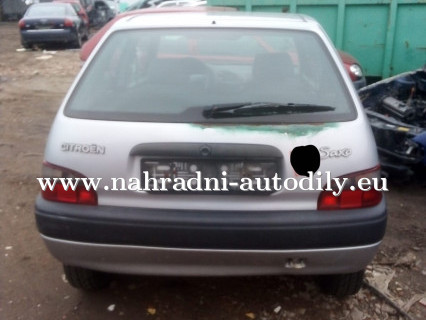 Citroen Saxo stříbrná na náhradní díly Pardubice / nahradni-autodily.eu