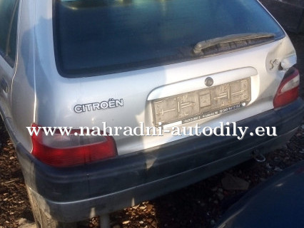 Citroen Saxo stříbrná na náhradní díly Pardubice / nahradni-autodily.eu