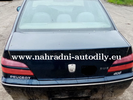 Peugeot 406 modrá náhradní díly z tohoto vozu / nahradni-autodily.eu