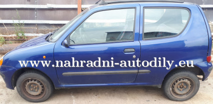 Fiat Seicento modrá na náhradní díly Brno / nahradni-autodily.eu