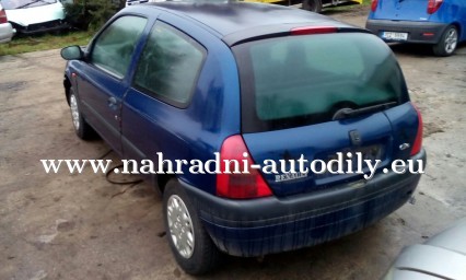 Renault Clio 1,2i modrá na náhradní díly ČB / nahradni-autodily.eu