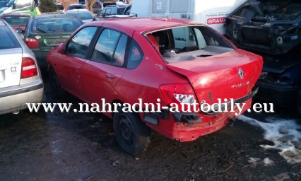 Renault Thalia červená na náhradní díly ČB