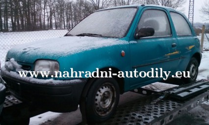 Nissan Micra 1,3i na díly České Budějovice / nahradni-autodily.eu