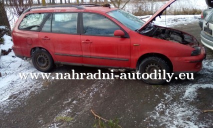 Fiat marea 1,6 16V červená na díly České Budějovice / nahradni-autodily.eu