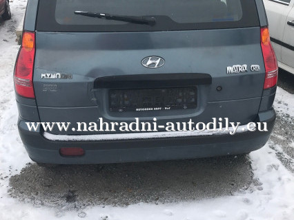 Hyundai Matrix náhradní díly Pardubice / nahradni-autodily.eu