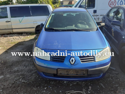 Renault Megane modrá na náhradní díly Pardubice / nahradni-autodily.eu