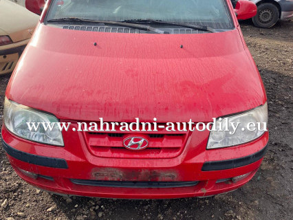 Hyundai Matrix červená na náhradní díly Pardubice / nahradni-autodily.eu