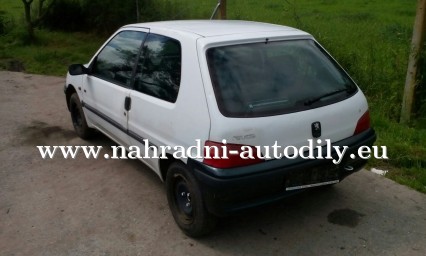 Peugeot 106 bílá na náhradní díly České Budějovice / nahradni-autodily.eu