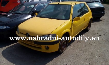 Peugeot 106 žlutá na náhradní díly České Budějovice / nahradni-autodily.eu