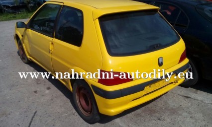 Peugeot 106 žlutá na náhradní díly České Budějovice / nahradni-autodily.eu