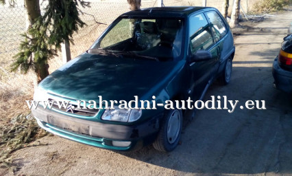 Citroen saxo 1.1 modrá na díly ČB / nahradni-autodily.eu